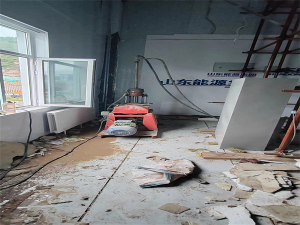 台安地基基础下沉墙体裂缝加固注浆顶升施工